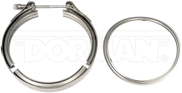 Dorman Exhaust Clamp, OE Solutions ™, V-Band Clamp, 6 Inch Diameter, Regular, Aluminum, Single – 667-190