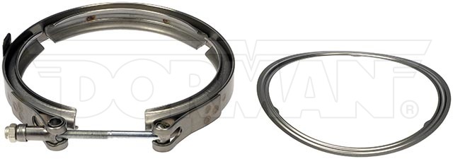 Dorman Exhaust Clamp, OE Solutions ™, V-Band Clamp, 6 Inch Diameter, Regular, Aluminum, Single – 667-190