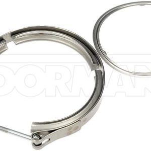 Dorman Exhaust Clamp, OE Solutions ™, V-Band Clamp, 6 Inch Diameter, Regular, Aluminum, Single – 667-190
