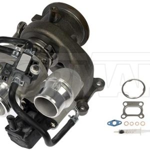 Dorman Turbocharger, OE Solutions ™, With Two Gaskets/ Gloves/ Four Washers/ One Oil Syringe/ Turbocharger/ Instruction Sheet – 667-206
