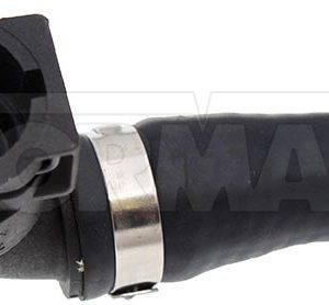 Dorman Turbocharger Coolant Line, OE Solutions ™, 9 Inch Length, Black and Natural, Aluminum and PVC, Single – 667-318