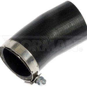 Dorman Turbocharger Intercooler Pipe, OE Solutions™, 4 Inch Length, 2-1/2 Inch Outside Diameter Intercooler Hose, Black, Rubber – 667-323