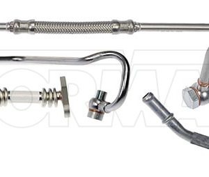 Dorman Turbocharger Oil Return Kit, OE Solutions ™, Stainless Steel, With Coolant and Oil Lines – 667-325
