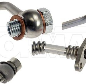 Dorman Turbocharger Oil Return Kit, OE Solutions ™, Stainless Steel, With Coolant and Oil Lines – 667-325