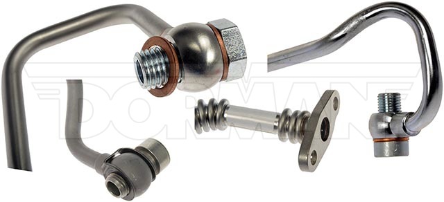 Dorman Turbocharger Oil Return Kit, OE Solutions ™, Stainless Steel, With Coolant and Oil Lines – 667-325