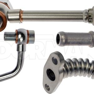 Dorman Turbocharger Oil Return Kit, OE Solutions ™, Stainless Steel, With Coolant and Oil Lines – 667-325