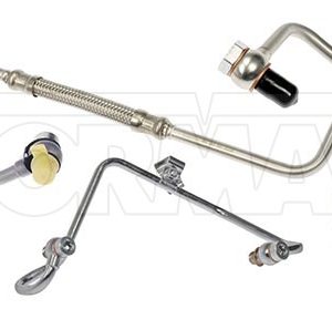Dorman Turbocharger Oil Return Kit, OE Solutions ™, Stainless Steel, With Coolant and Oil Lines – 667-325