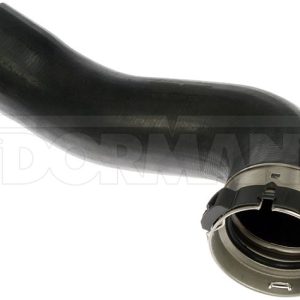 Dorman Turbocharger Intercooler Pipe, OE Solutions™, 11 Inch Length, 3 Inch Outside Diameter Driver Side Intercooler Hose, Black – 667-360