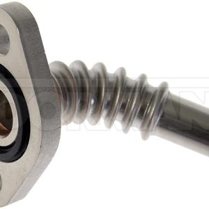 Dorman Turbocharger Oil Return Kit, OE Solutions™, With 6 Inch Length Turbocharger Oil Return Line, Aluminum – 667-381