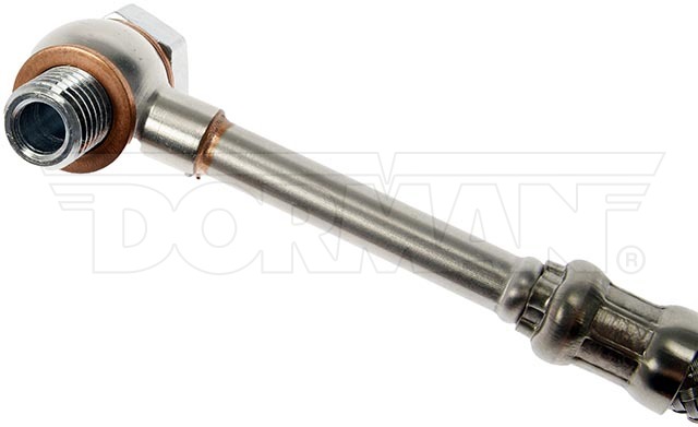 Dorman Turbocharger Oil Feed Line, OE Solutions ™, Aluminum, 11 Inch Length, With Two Banjo Bolt and Washers – 667-509