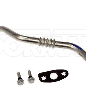 Dorman Turbocharger Oil Return Kit, OE Solutions ™, Aluminum, With Turbocharger Oil Return Tube/ Gasket/ Two Screws – 667-524