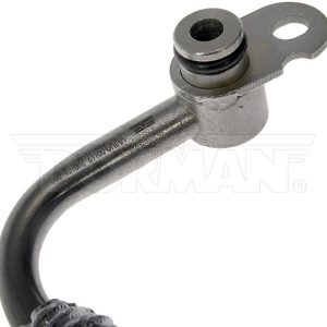 Dorman Turbocharger Coolant Line, OE Solutions ™, 6-1/2 Inch Length, Stainless Steel, Molded Assembly – 667-539