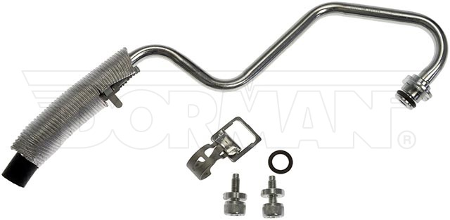 Dorman Turbocharger Coolant Line, OE Solutions™, 1/4 Inch Inside Diameter, 0.335 Inch Outside Diameter, 11-1/2 Inch Length, Molded Assembly – 667-541