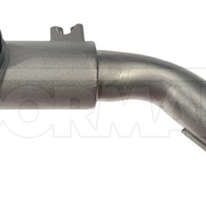 Dorman Turbocharger Coolant Line, OE Solutions ™, Silver, 7-3/4 Inch Length, Aluminum – 667-550