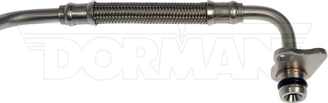 Dorman Turbocharger Coolant Line, OE Solutions ™, Natural, 10 Inch Length, Aluminum – 667-560