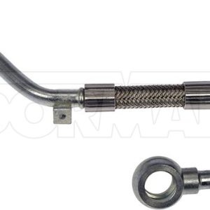 Dorman Turbocharger Coolant Line, OE Solutions ™, Aluminum, 1.053 Inch Outside Diameter, 8.3 Inch Length – 667-562