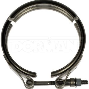 Dorman Exhaust Clamp, OE Solutions ™, V-Band Clamp, 3.96 Inch Diameter, Aluminum, Single – 667-567