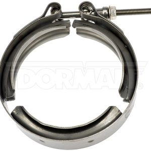 Dorman Exhaust Clamp, OE Solutions ™, V-Band Clamp, 3-1/2 Inch Diameter, Regular, Aluminum, Single – 667-572