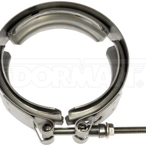 Dorman Exhaust Clamp, OE Solutions ™, V-Band Clamp, 3-1/2 Inch Diameter, Regular, Aluminum, Single – 667-572