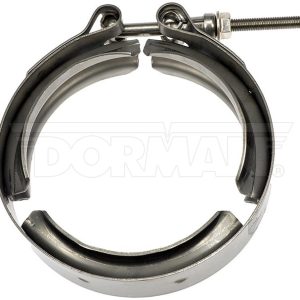 Dorman Exhaust Clamp, OE Solutions ™, V-Band Clamp, 5.6 Inch Diameter, Standard, Stainless Steel, Single – 667-573