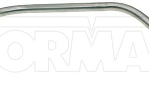 Dorman Turbocharger Oil Feed Line, OE Solutions ™, 11.2 Inch Length, Aluminum, With Gasket – 667-612