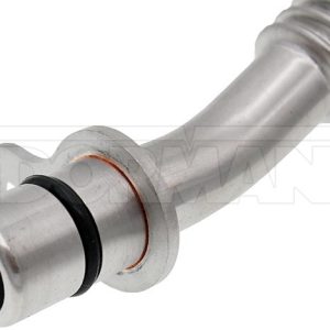 Dorman Turbocharger Oil Feed Line, OE Solutions ™, 9.07 Inch Length, Aluminum, Natural, Supply and Return Assembly – 667-639