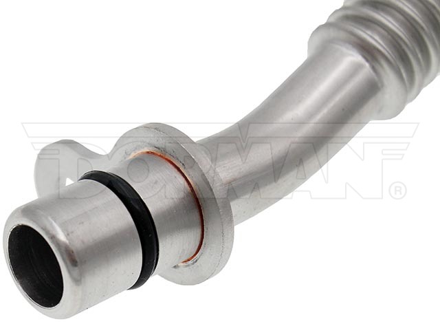 Dorman Turbocharger Oil Feed Line, OE Solutions ™, 9.07 Inch Length, Aluminum, Natural, Supply and Return Assembly – 667-639