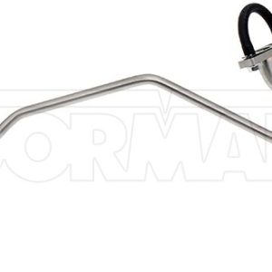 Dorman Turbocharger Oil Feed Line, OE Solutions ™, 11 Inch Length, Aluminum, Natural, Supply and Return Assembly – 667-640