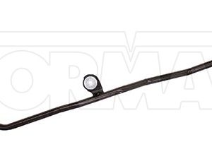Dorman Turbocharger Coolant Line, OE Solutions™, 8.3 Inch Length, 0.12 Inch Inside/ 0.13 Inch Outside Diameter, Molded Assembly, Black – 667-672