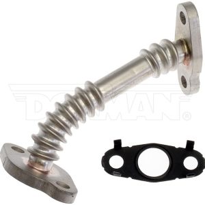 Dorman Turbocharger Oil Return Kit, OE Solutions™, 122.7 Millimeter Length, 53.72 Millimeter Outside Diameter, Stainless Steel – 667-678
