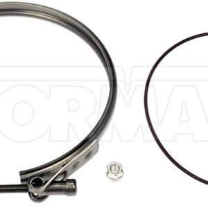 Dorman Exhaust Clamp, OE Solutions ™, V-Band Clamp, 6 Inch Diameter, Stainless Steel, With Gasket, Single – 667-699