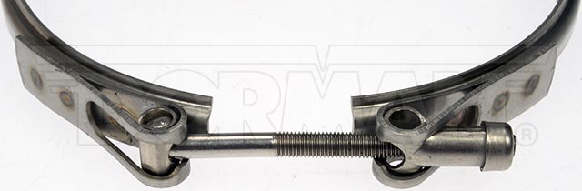 Dorman Exhaust Clamp, OE Solutions ™, V-Band Clamp, 6 Inch Diameter, Stainless Steel, With Gasket, Single – 667-699