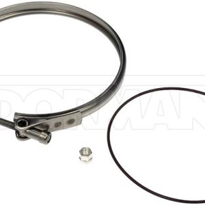 Dorman Exhaust Clamp, OE Solutions ™, V-Band Clamp, 6 Inch Diameter, Stainless Steel, With Gasket, Single – 667-699