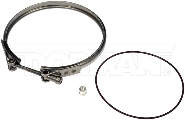 Dorman Exhaust Clamp, OE Solutions ™, V-Band Clamp, 6 Inch Diameter, Stainless Steel, With Gasket, Single – 667-699
