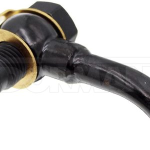 Dorman Turbocharger Coolant Line, OE Solutions™, 6.34 Inch Length, 0.12 Inch Inside/ 0.23 Inch Outside Diameter, Molded Assembly, Black – 667-710