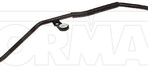 Dorman Turbocharger Coolant Line, OE Solutions™, 6.34 Inch Length, 0.12 Inch Inside/ 0.23 Inch Outside Diameter, Molded Assembly, Black – 667-710