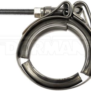 Dorman Exhaust Clamp, OE Solutions ™, V-Band Clamp, 1.8 Inch Outside Diameter, 3 Inch Pipe Diameter, Regular, With Flange, Aluminum, Single – 667-716