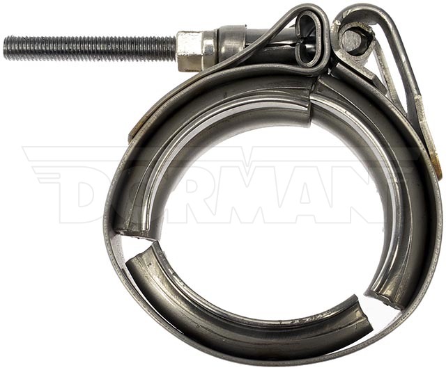 Dorman Exhaust Clamp, OE Solutions ™, V-Band Clamp, 1.8 Inch Outside Diameter, 3 Inch Pipe Diameter, Regular, With Flange, Aluminum, Single – 667-716