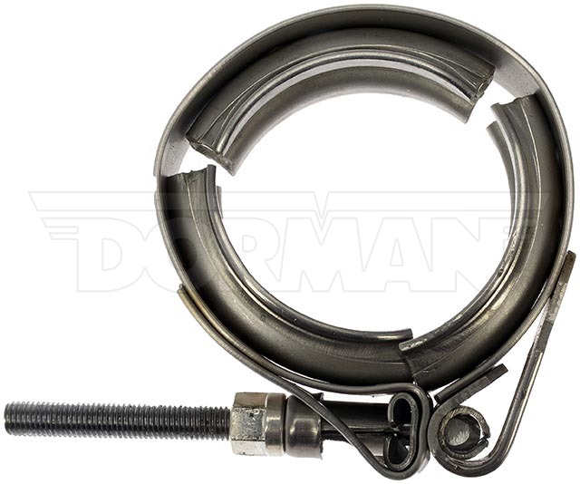 Dorman Exhaust Clamp, OE Solutions ™, V-Band Clamp, 1.8 Inch Outside Diameter, 3 Inch Pipe Diameter, Regular, With Flange, Aluminum, Single – 667-716
