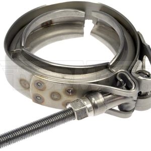 Dorman Exhaust Clamp, OE Solutions ™, V-Band Clamp, 1.8 Inch Outside Diameter, 3 Inch Pipe Diameter, Regular, With Flange, Aluminum, Single – 667-716