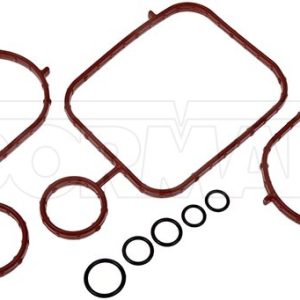 Dorman Turbocharger Installation Kit, OE Solutions™, With 3 Clamps/ 6 Aluminum Gaskets and 6 Rubber Gaskets – 667-820