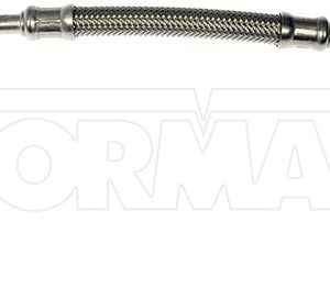 Dorman Turbocharger Coolant Line, OE Solutions™, Steel, With Gasket/ 3 Turbo Coolant Line/ 2 Turbo Oil Lines/ 1 Banjo Bolt – 667-827