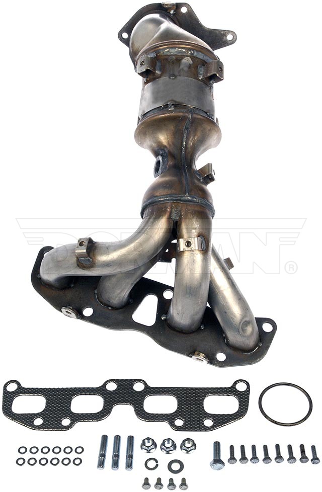 Dorman Catalytic Converter, OE Solutions™, 4 Inch Converter Body Length, Stainless Steel, 16.2 Inch Overall Inch – 673-933