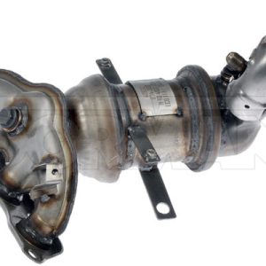 Dorman Catalytic Converter, OE Solutions ™, Stainless Steel, Natural, Carb Compliant: No, With Integrated Exhaust Manifold – 674-300
