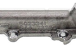 Dorman Exhaust Manifold, OE Solutions™, Cast Stainless Steel, Gaskets Included, Mounting Hardware Not Included, Metallic Gray – 674-341