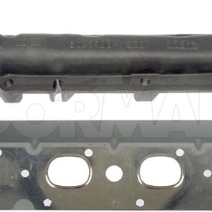 Dorman Exhaust Manifold, OE Solutions™, Ductile Iron, Gaskets Included, Mounting Hardware Included, Ceramic Coated, Black – 674-498