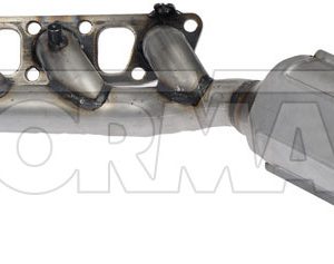Dorman Catalytic Converter, OE Solutions™, Stainless Steel, 30 Inch Length, Carb Compliant: No, With Integrated Exhaust Manifold – 674-649