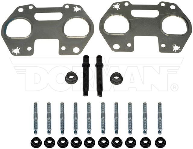 Dorman Exhaust Manifold, OE Solutions™, Ceramic Coated Cast Iron, Single – 674-695XD