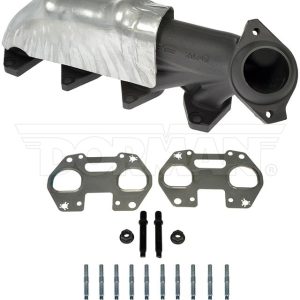 Dorman Exhaust Manifold, OE Solutions™, Ceramic Coated Cast Iron, Single – 674-695XD