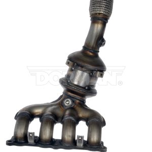 Dorman Exhaust Manifold, OE Solutions™, Stainless Steel, With Integrated Catalytic Converter, With Gaskets/ Mounting Hardware – 674-927